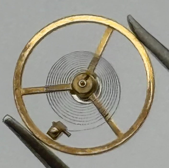 BFG 927-21 Balance Wheel Complete And Spring 6¾-8’’’ 1892 M Watch Movement Parts