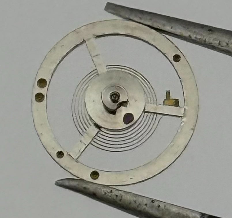 BFG 34 Balance Wheel Complete And Spring 10½’’’ 322 Watch Movement Parts NOS