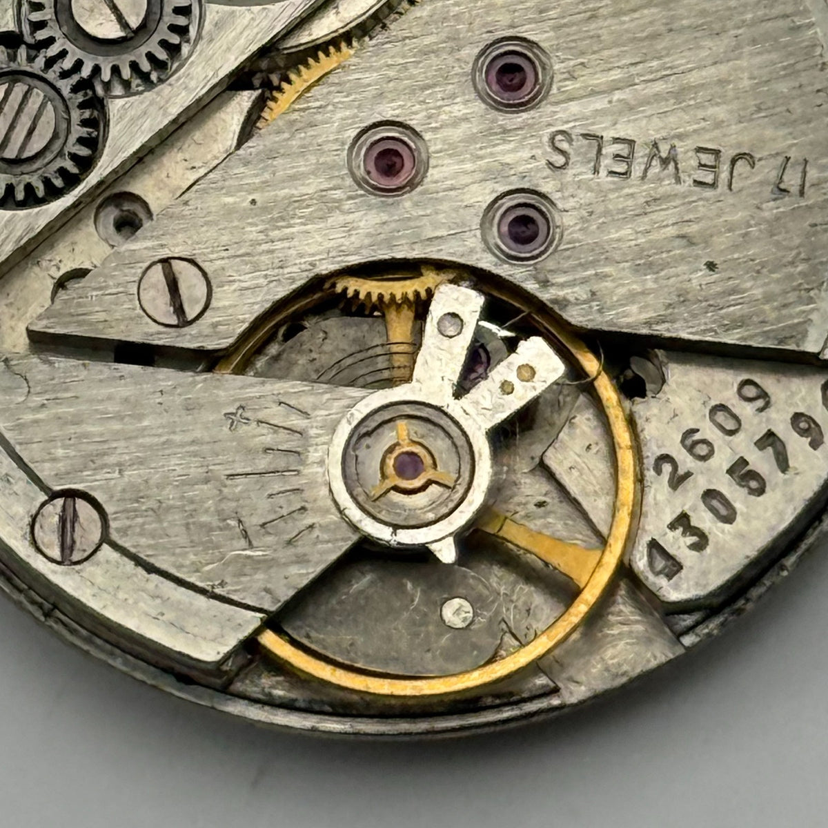 Poljot 2609 Watch Movement Soviet 17 Jewels Manual Wind Parts Repair 26.5mm