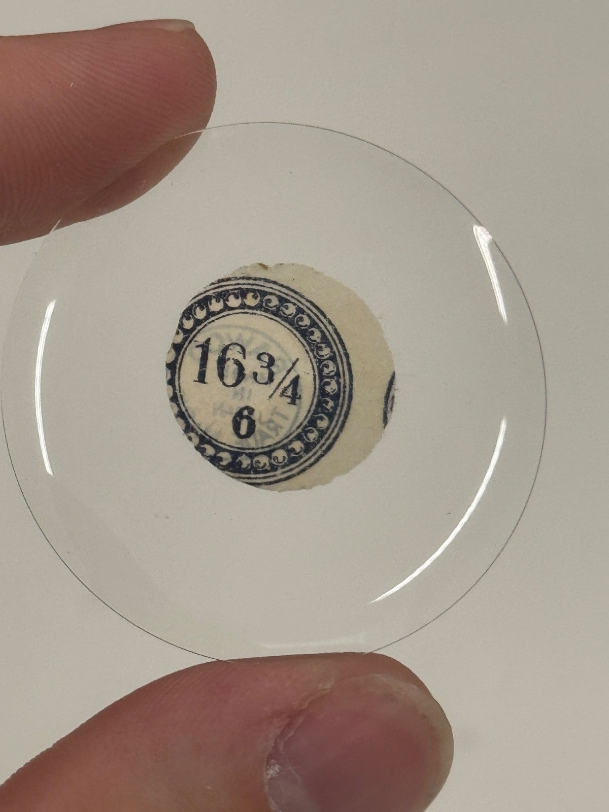 Antique Pocket Watch Glass Crystal - Choose From Available Sizes - Rawco - NOS