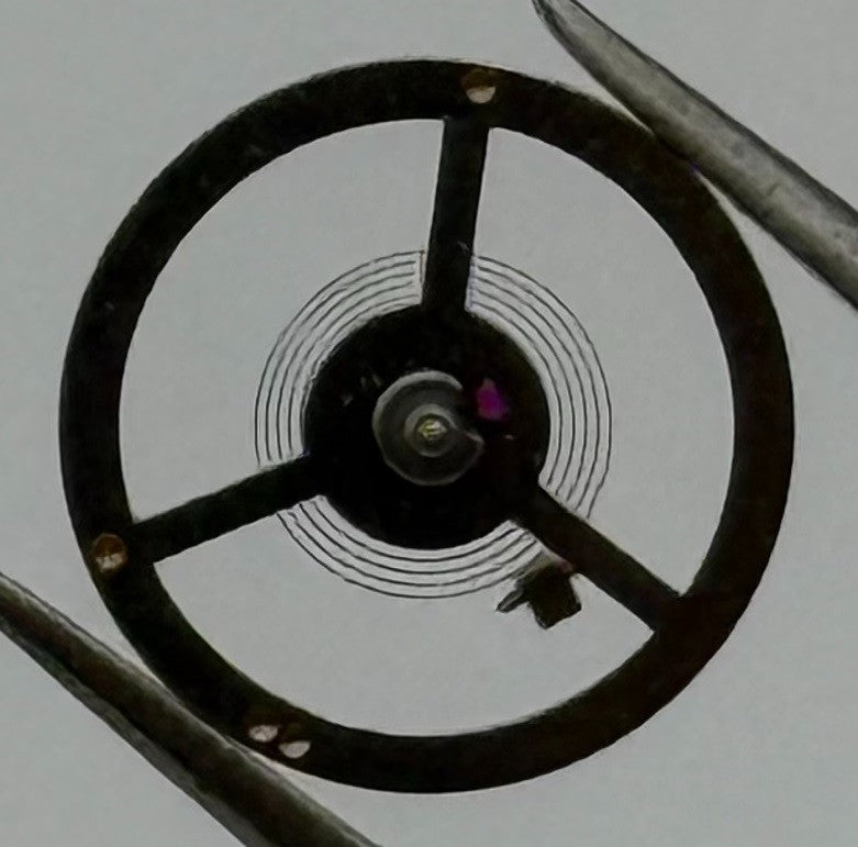 102 Special SP Balance Wheel Complete And Spring 10½’’’ Watch Movement Parts NOS