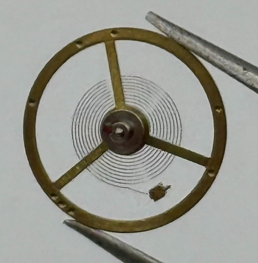 BFG 582/21 Balance Wheel Complete And Spring 13½’’’ 1841 Watch Movement Parts