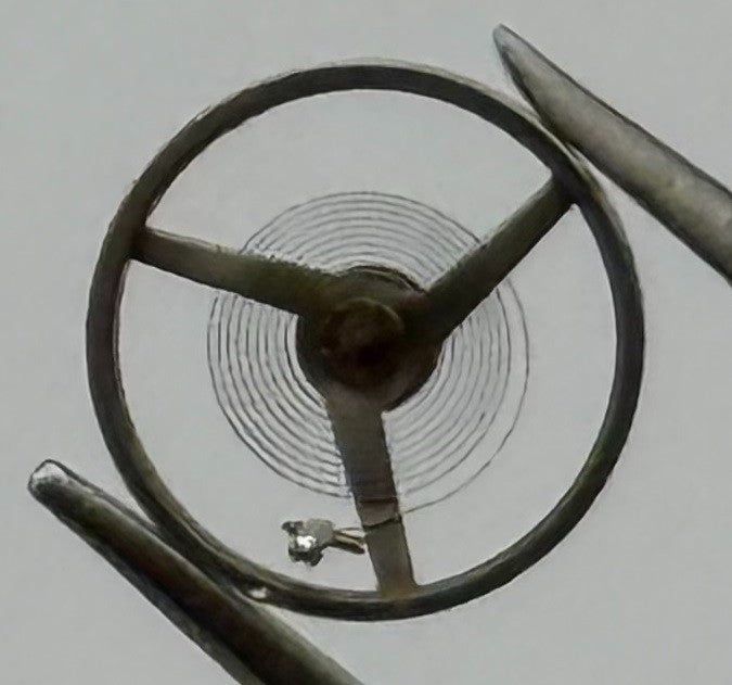 AS 976 1012 Balance Wheel Complete And Spring Renata 532 M Watch Movement Parts
