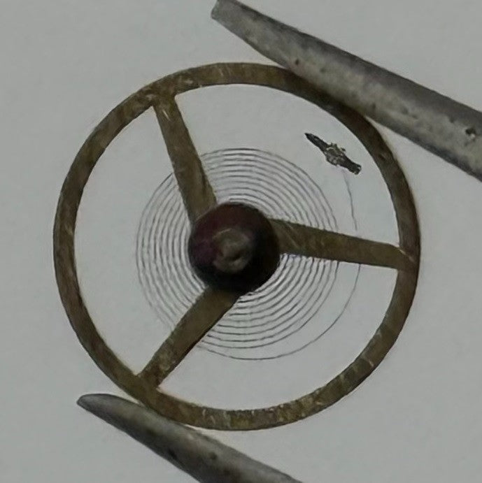 AS 1977-2 Balance Wheel Complete And Spring Renata 1831 Watch Movement Parts NOS
