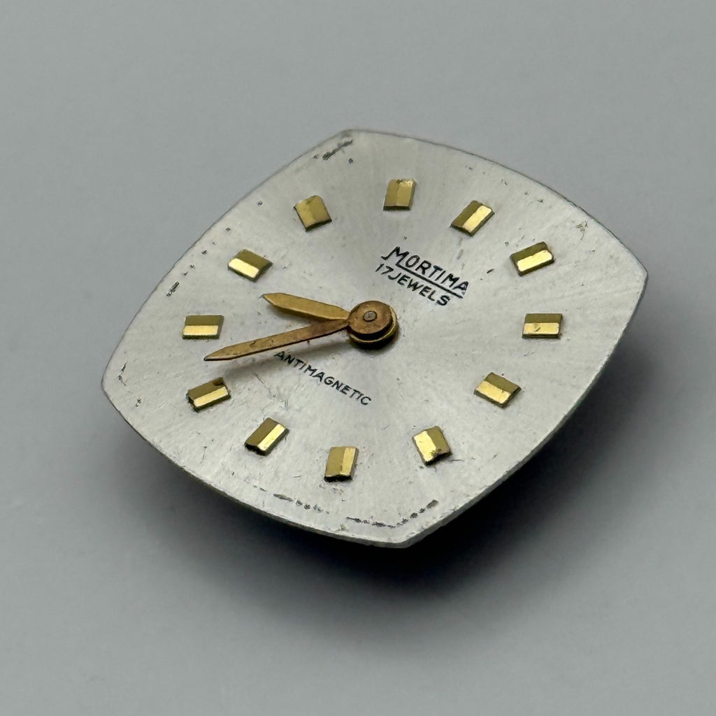Cattin C64 Watch Movement Mortima 17Jewels Swiss Manual Wind Parts Repair 15.2mm
