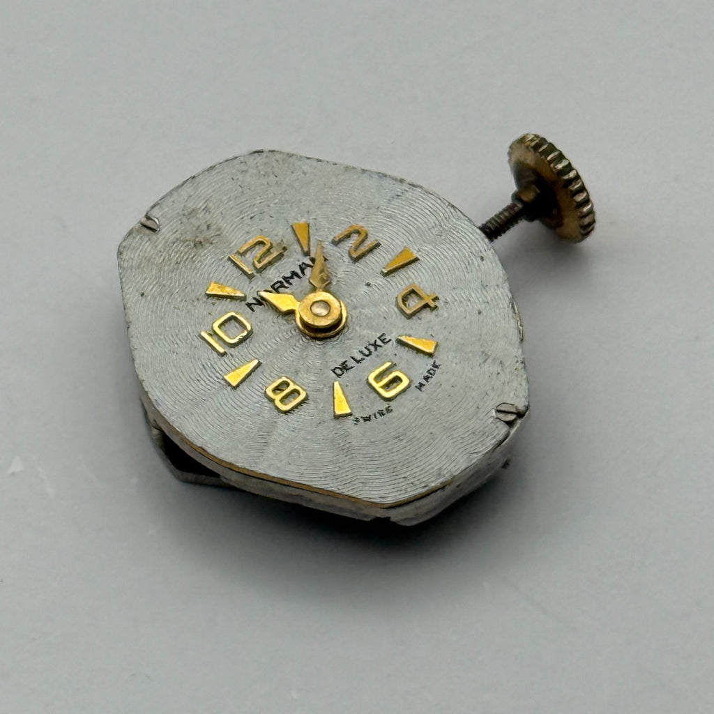 EB 1612 Watch Movement Norman De Luxe Swiss Manual Wind Parts Repair 15.2mm