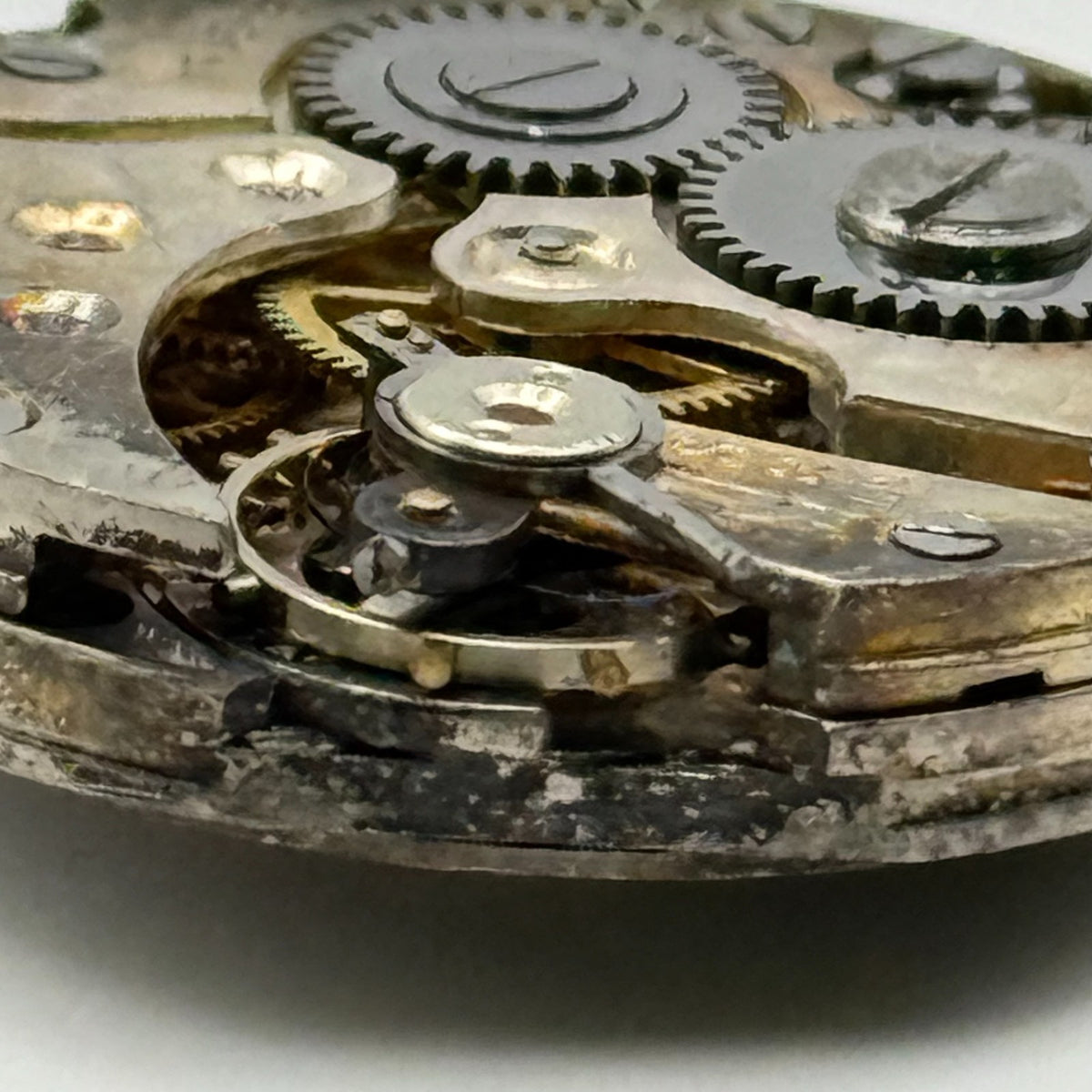 Unidentified 508 Watch Movement 15 Jewels Swiss Manual Wind Parts Repair 23.2mm