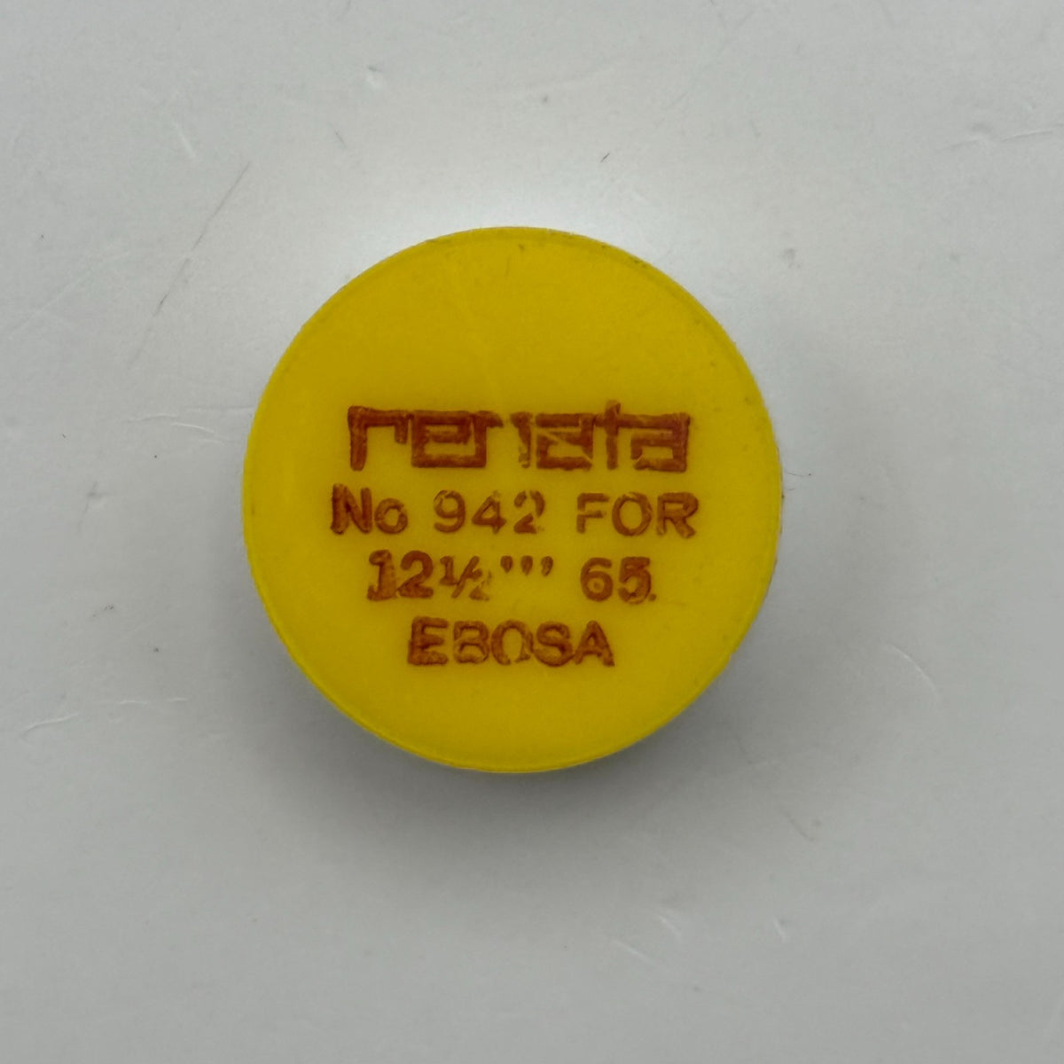 Ebosa 65 Balance Wheel Complete And Spring 12½’’’ 942 Watch Movement Parts NOS