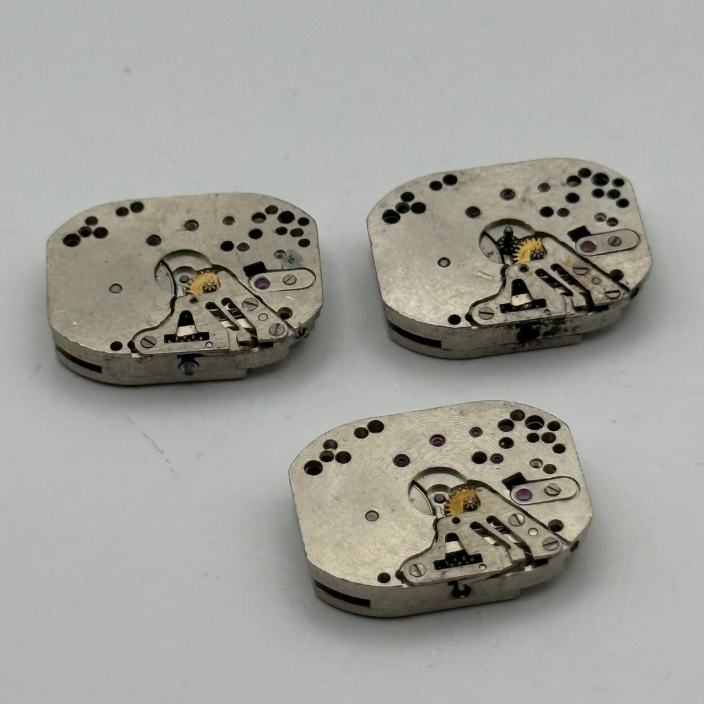 Zaria Luch 1800 Watch Movement Soviet USSR Ladies x 3 Pieces Parts Repair 14mm