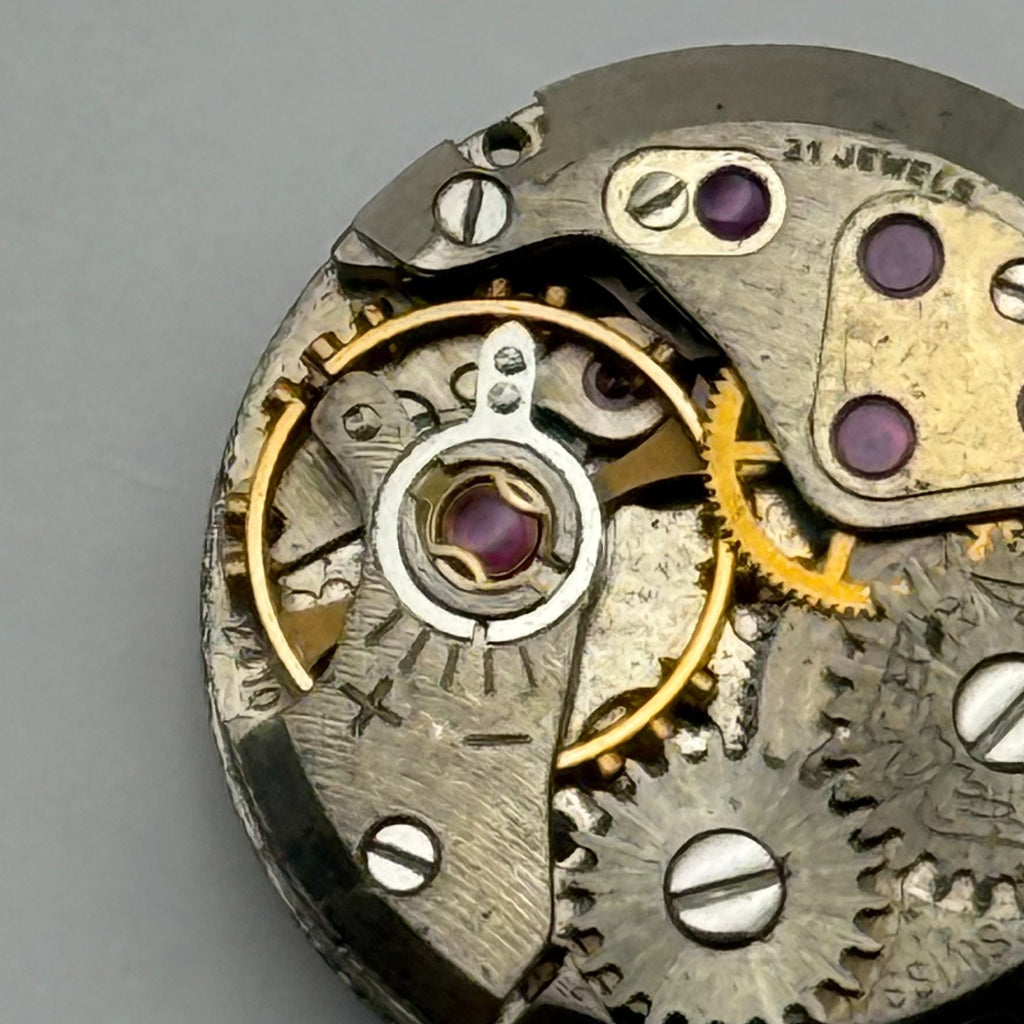 ETA 2410 Watch Movement Running Rotary 21 Jewels Swiss Parts Repair 15.2mm