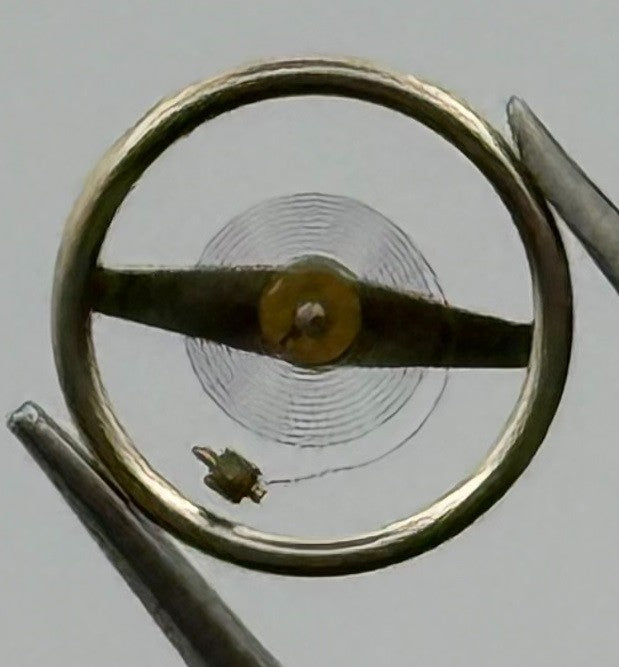 RL 9013/21 9033/21 Balance Wheel Complete And Spring 1827 Watch Movement Parts