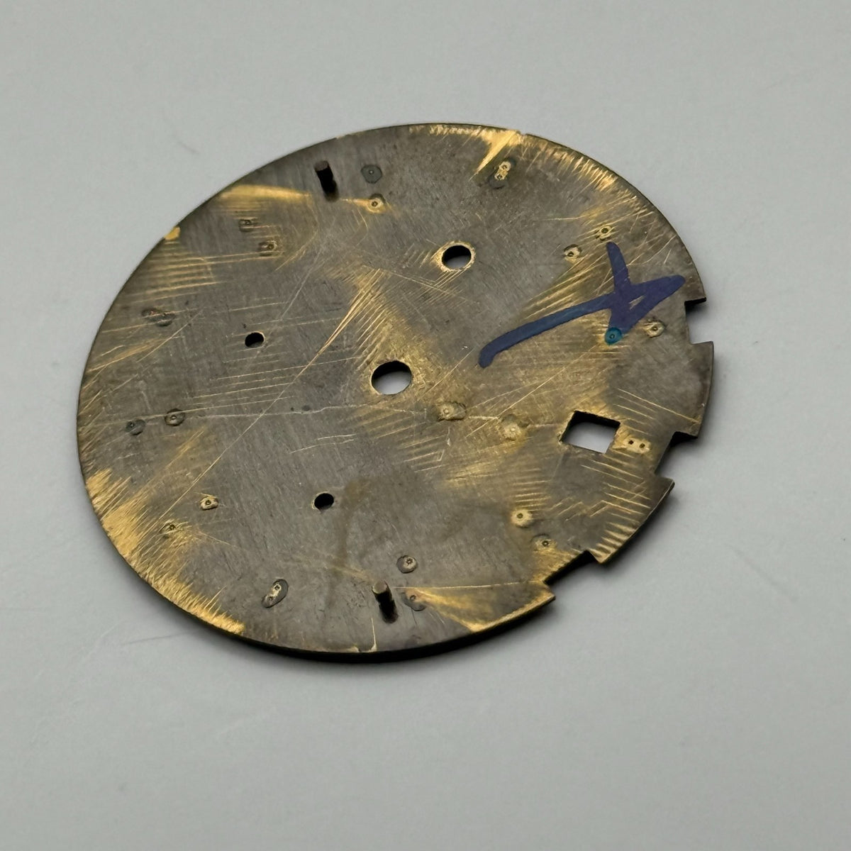 Seiko Watch 7T62-0BL8 Dial Chronograph Alarm 100M Black Spare Parts Repair 30mm