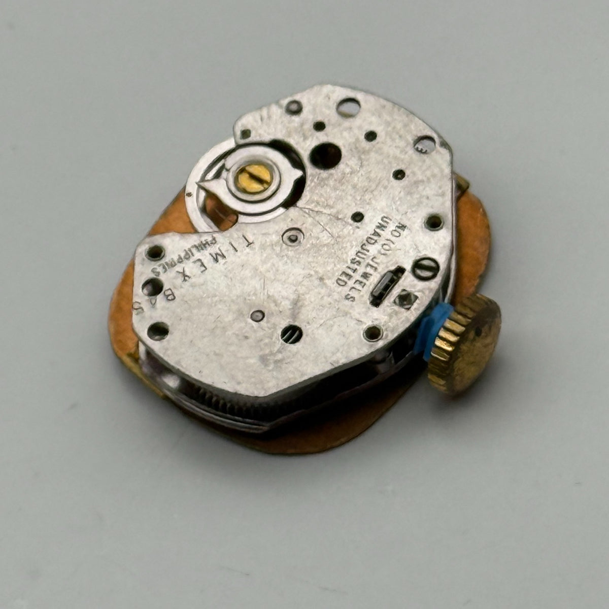 Timex B45 Watch Movement Philippines 0 Jewel Manual Wind Parts Repair 18.5mm