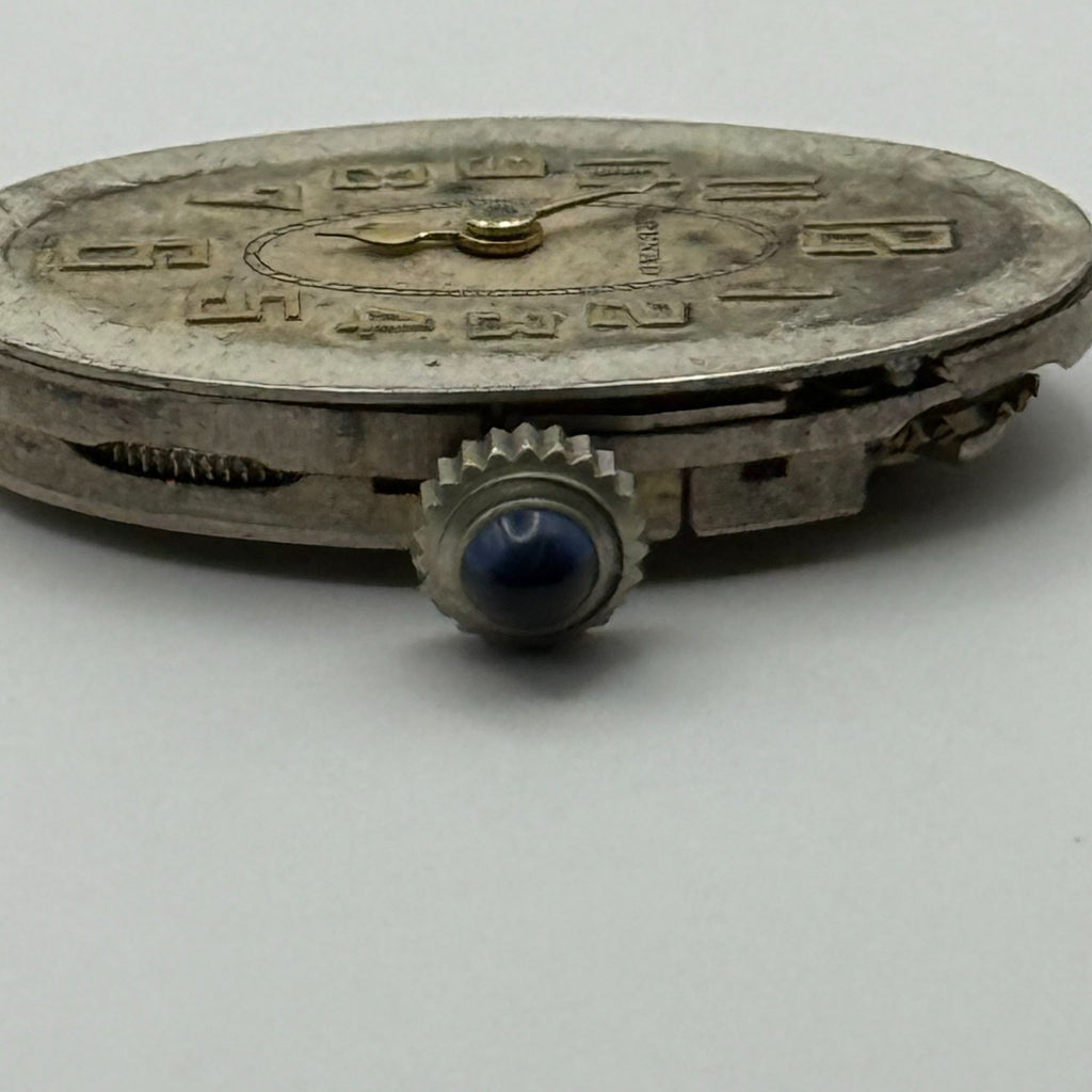 Frey & Co Watch Movement Running Grenad 15J Swiss Manual Wind Parts 14.7mm