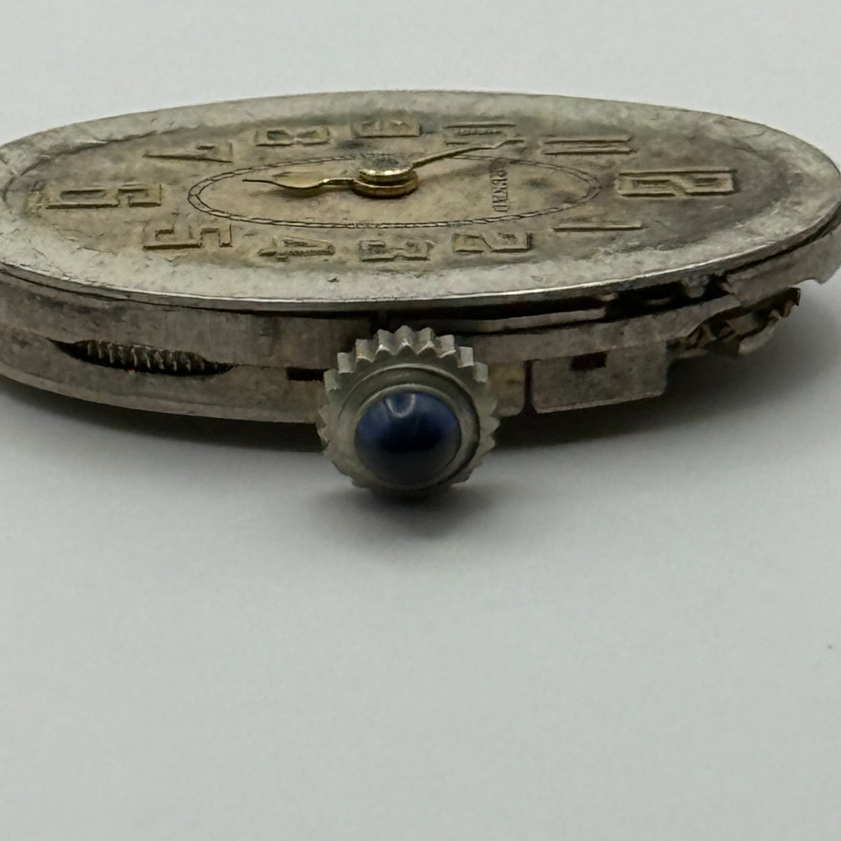 Frey & Co Watch Movement Running Grenad 15J Swiss Manual Wind Parts 14.7mm