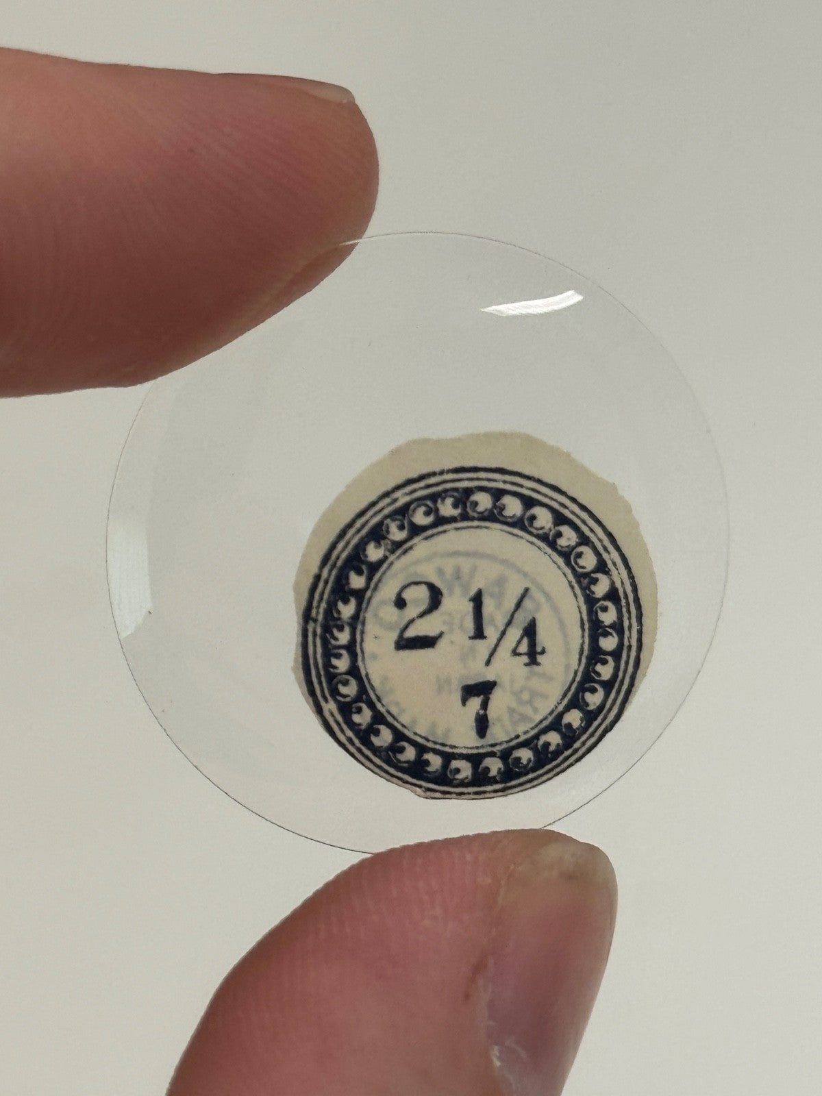 Antique Pocket Watch Glass Crystal - Choose From Available Sizes - Rawco - NOS
