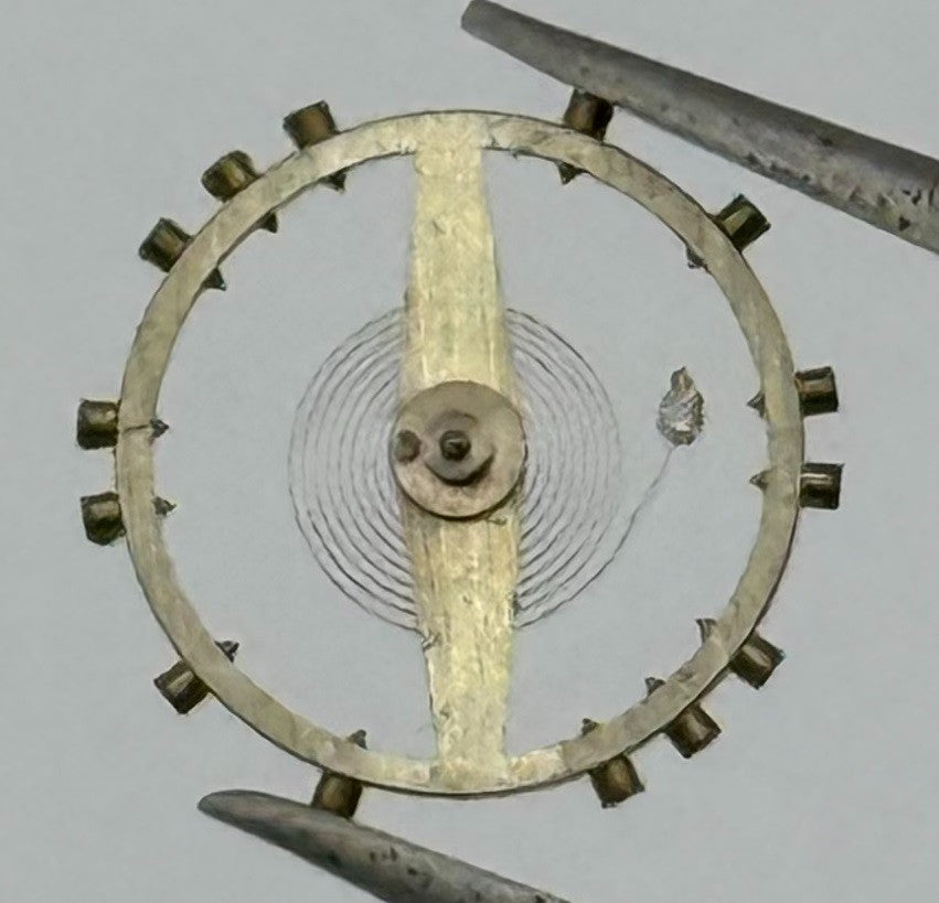 AS 1194 Balance Wheel Complete And Spring Renata 42 M Watch Movement Parts NOS