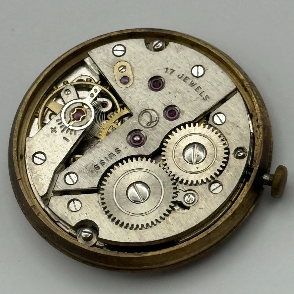 AS 1634 Watch Movement - A. Schild 1634 Bernex - For Parts / Repair - 29.6mm