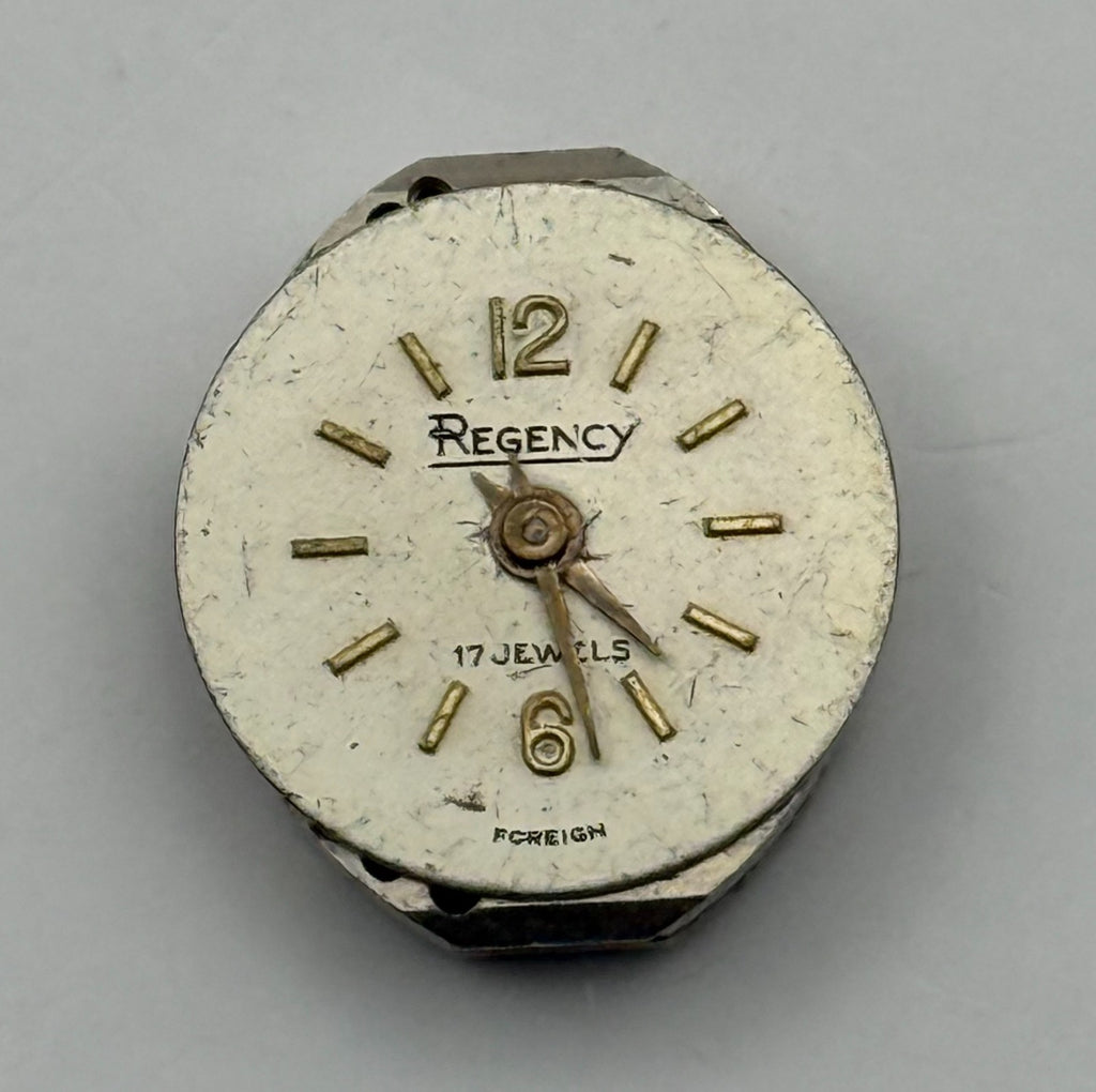 Regency Watch Movement Ladies 17 Jewels Swiss Manual Wind Parts Repair 12.7mm
