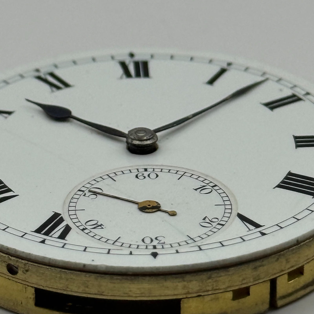 IWC Peerless Pocket Watch Movement Open Face High Grade S&Co Parts 39.9mm