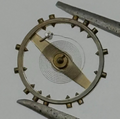 ETA 2412 Balance Wheel Complete And Spring Renata 1413 Watch Movement Parts NOS