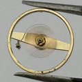 Oris 553 Balance Wheel Complete And Spring Ord.+Kif Watch Movement Parts NOS