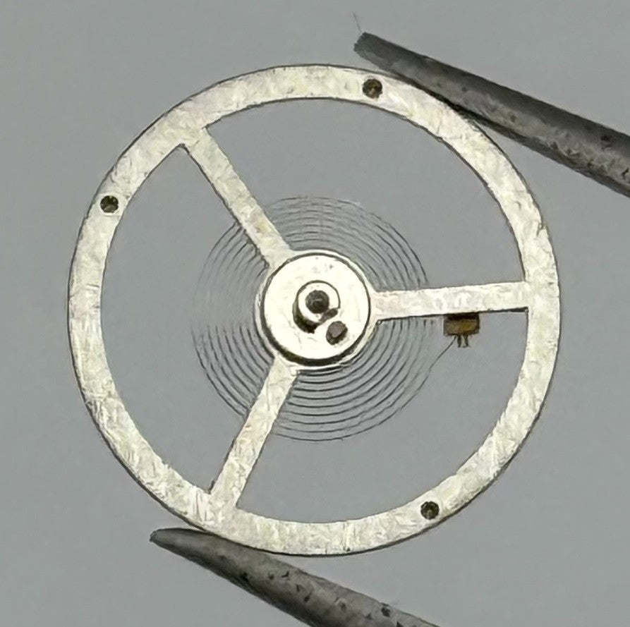 Ebosa 65 Balance Wheel Complete And Spring 12½’’’ 942 Watch Movement Parts NOS
