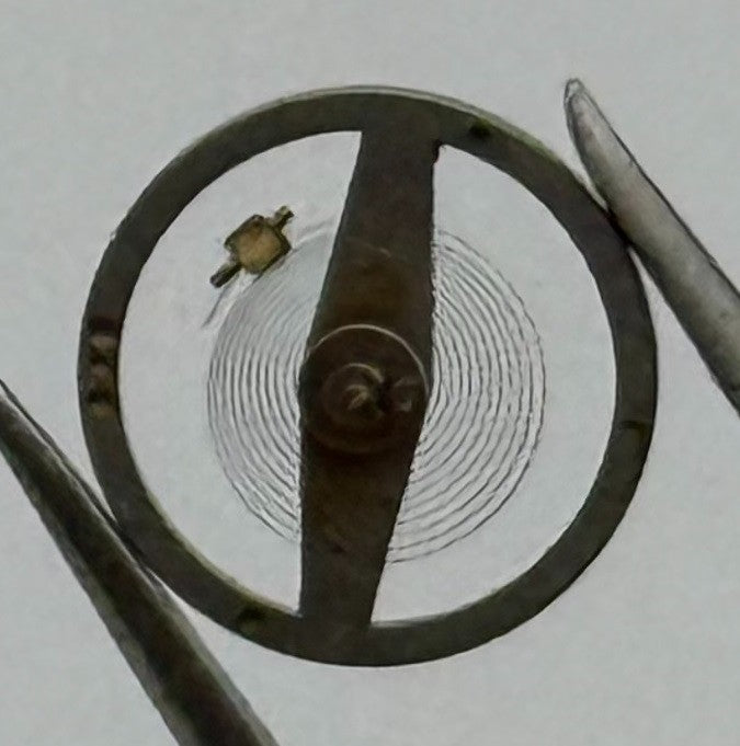 Brac 2021 Balance Wheel Complete And Spring 5¼''' 69 M Watch Movement Parts NOS