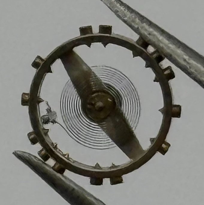 AS 976 1012 Balance Wheel Complete And Spring Renata 29 Watch Movement Parts NOS
