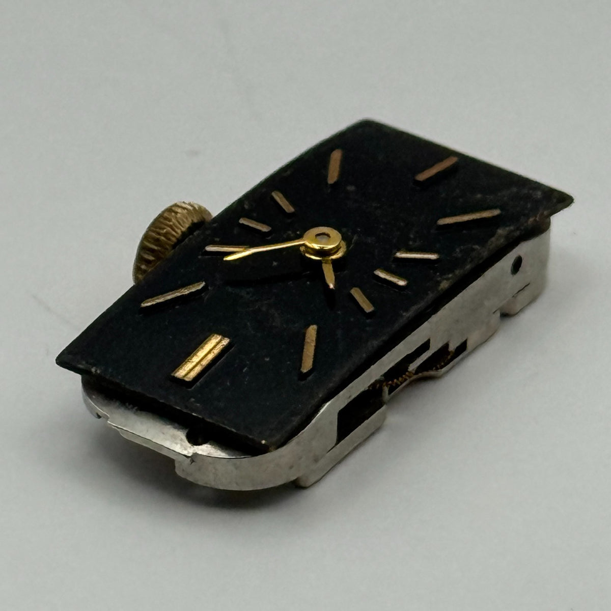 Citizen 9407 Parashock Baguette Watch Movement - For Parts / Repair - 10.2mm