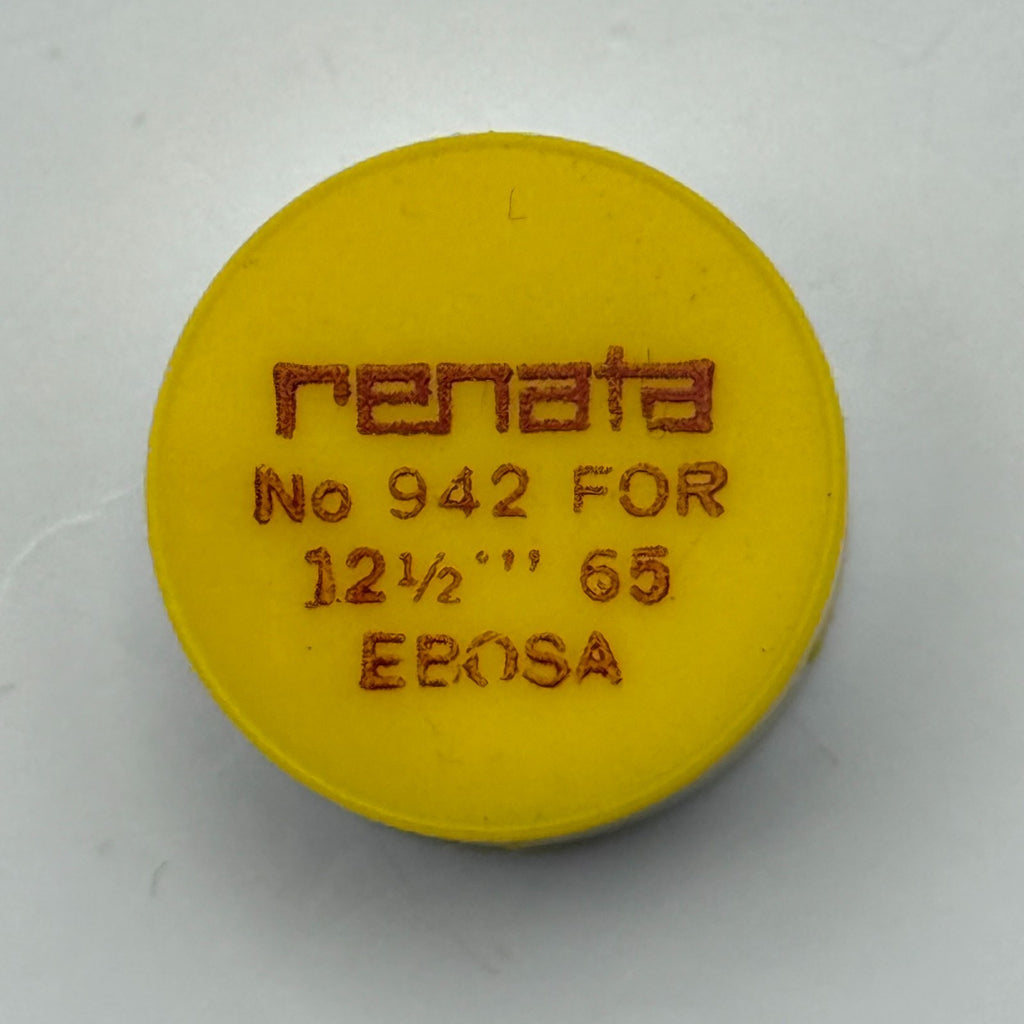 Ebosa 65 Balance Wheel Complete And Spring 12½’’’ 942 Watch Movement Parts NOS