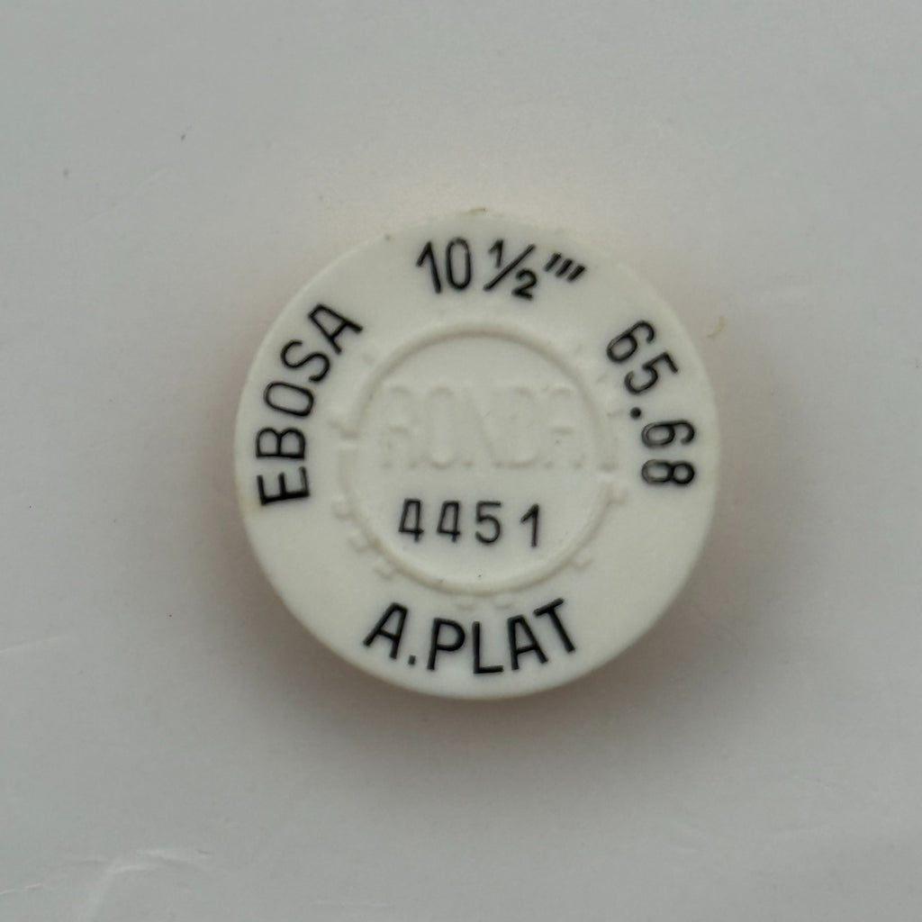 Ebosa 65 68 Balance Wheel Complete And Spring 10½’’’ 4451 Watch Movement Parts