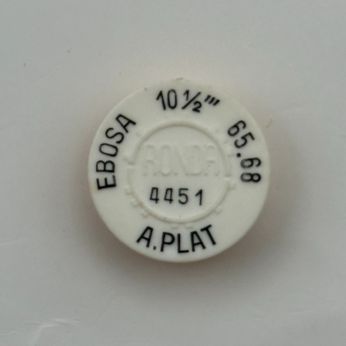 Ebosa 65 68 Balance Wheel Complete And Spring 10½’’’ 4451 Watch Movement Parts