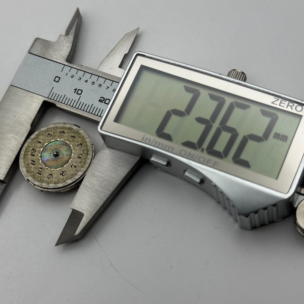 Maru Watch Movement Shield Precision 15 Jewels Swiss Manual Wind Parts 23.2mm