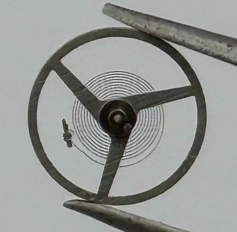 AS 1744 Balance Wheel Complete And Spring 7¾''' 1566 M Watch Movement Parts NOS