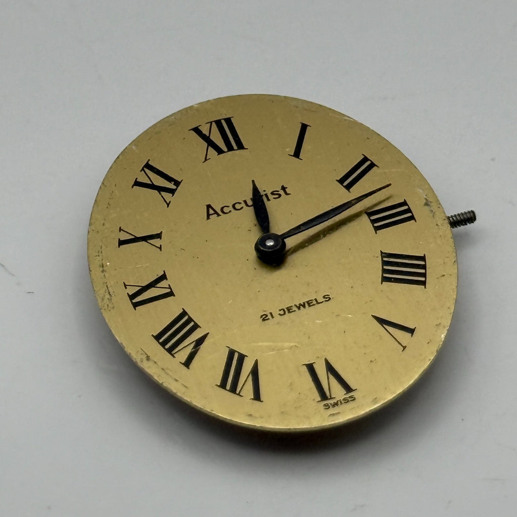 Felsa 4122 Watch Movement Accurist 21 Jewels Running Manual Wind Parts 17.1mm