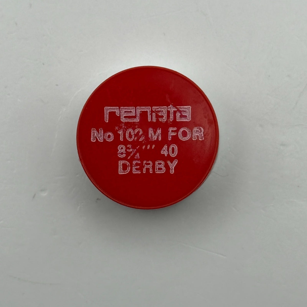 Derby 40 Balance Wheel Complete And Spring 8¾’’’ Renata 102 Watch Movement Parts