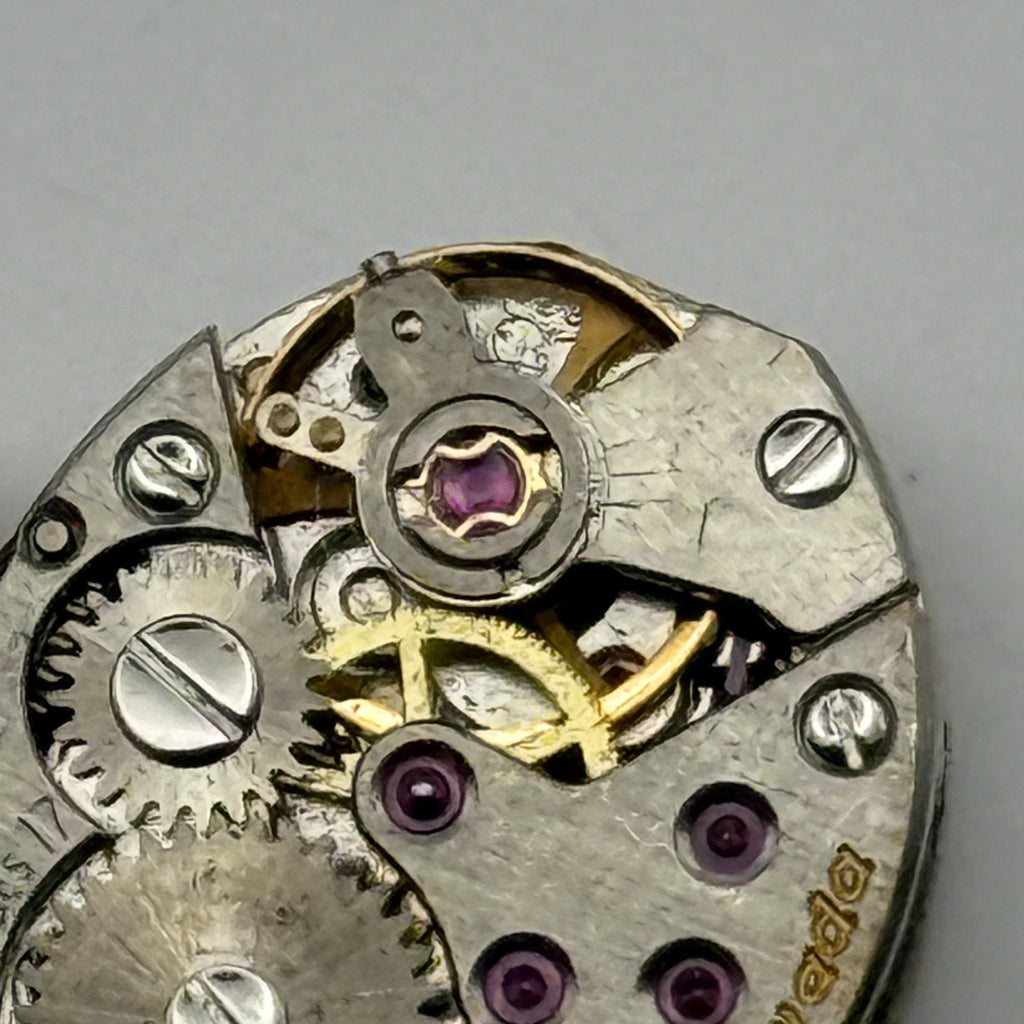 FEF 6630 Watch Movement Nivada 17 Jewels Swiss Manual Wind Parts Repair 13mm