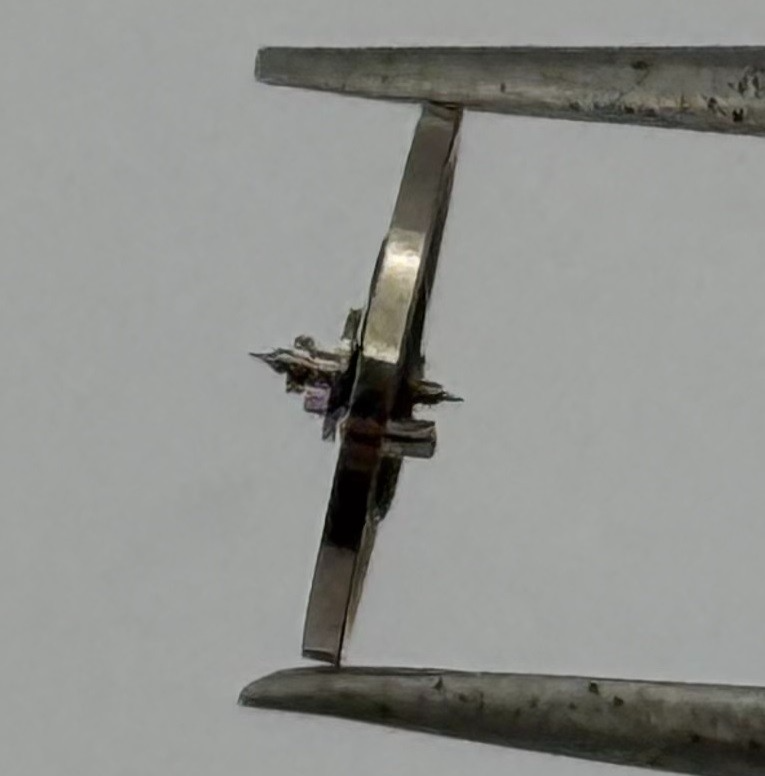 ETA 2487 Balance Wheel Complete And Spring 5½’’’ 5153 Watch Movement Parts NOS