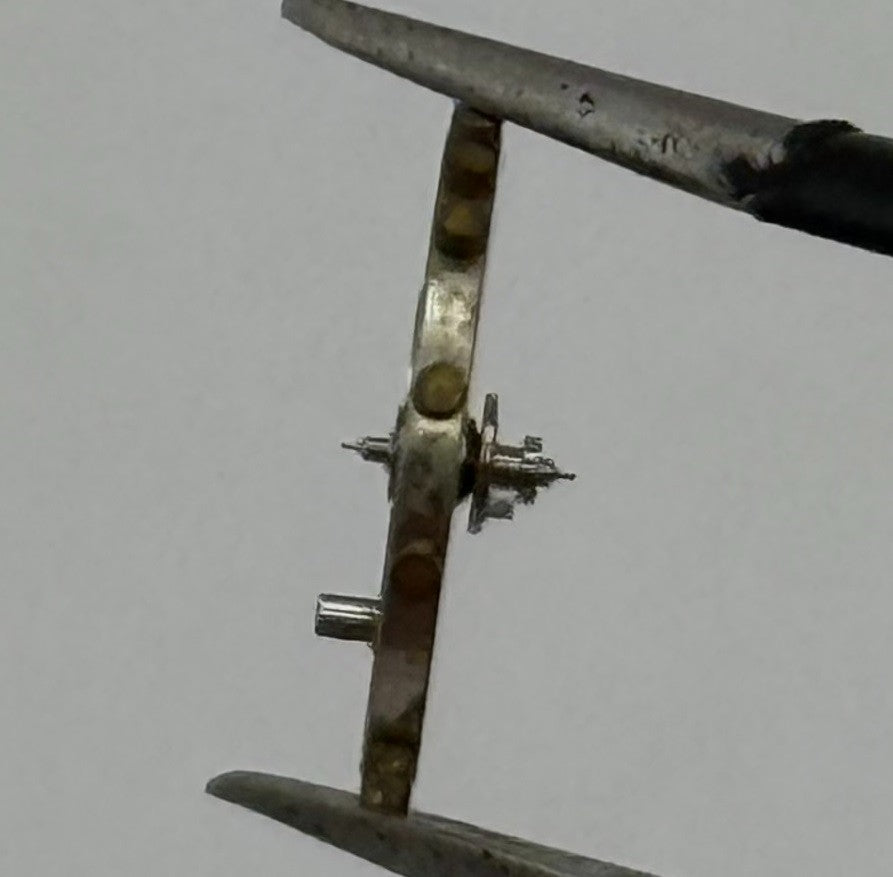 Peseux 170 Inca Balance Wheel Complete And Spring 457 Watch Movement Parts NOS