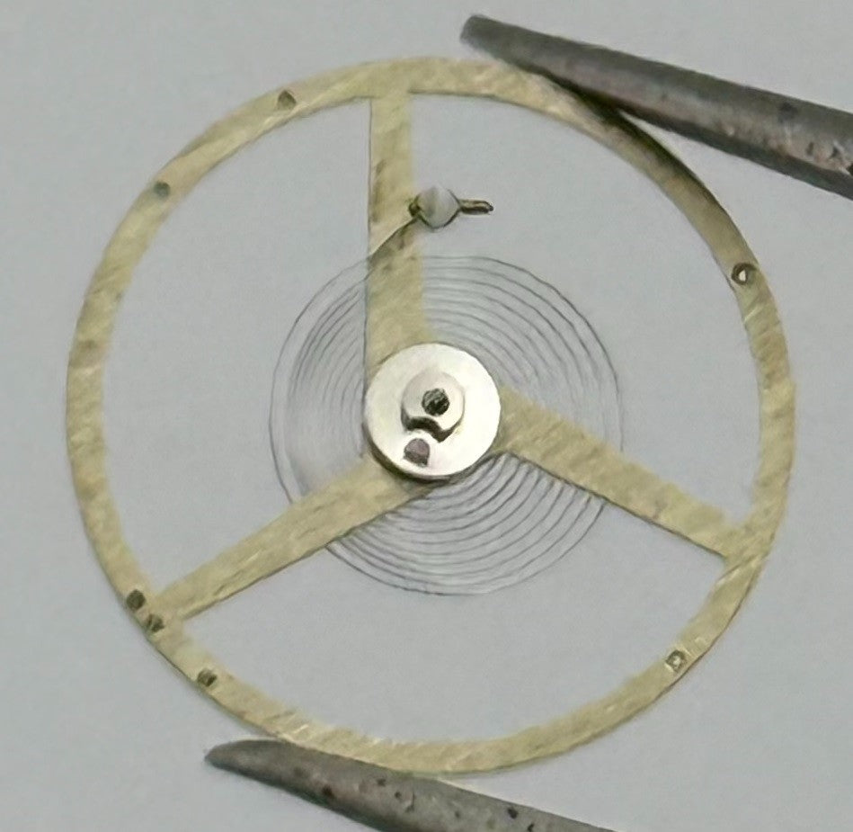 AS 1710 1814 Balance Wheel Complete And Spring 1576 M Watch Movement Parts NOS