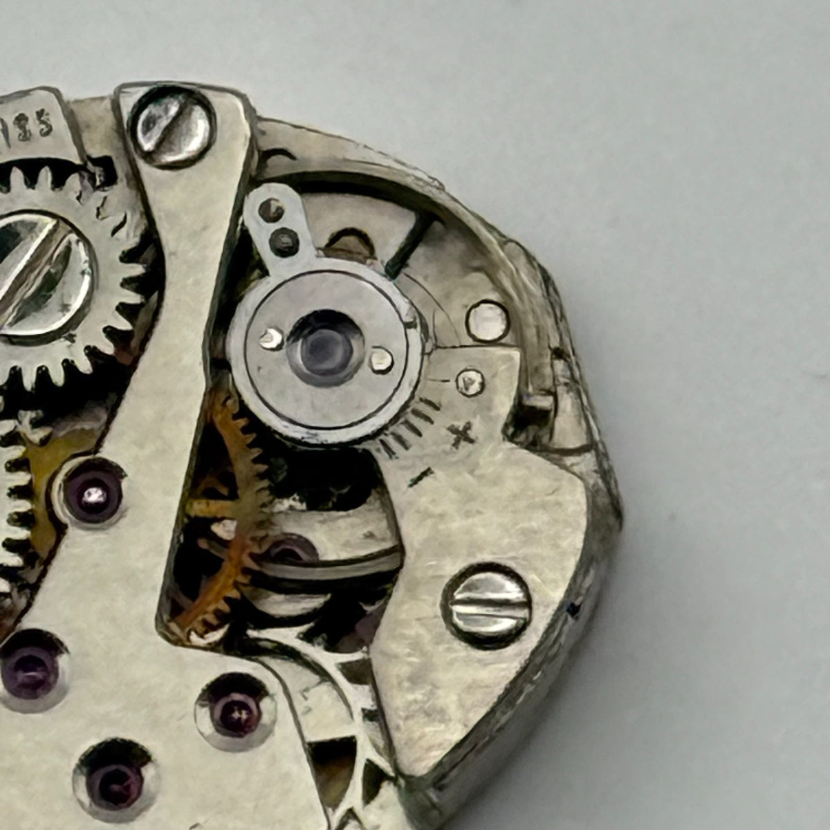 GS 30 Watch Movement MuDu 17 Jewels Swiss Manual Wind Parts Repair 12.9mm