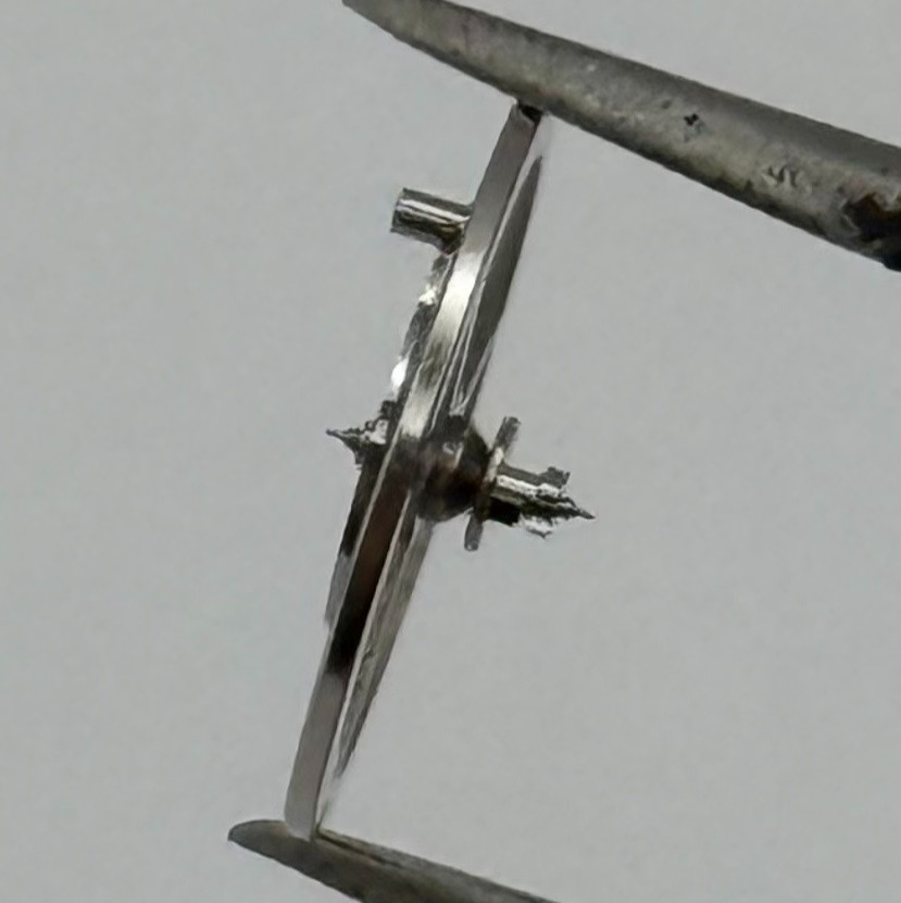 EB 1197 Balance Wheel Complete And Spring 10½''' 109 M Watch Movement Parts NOS