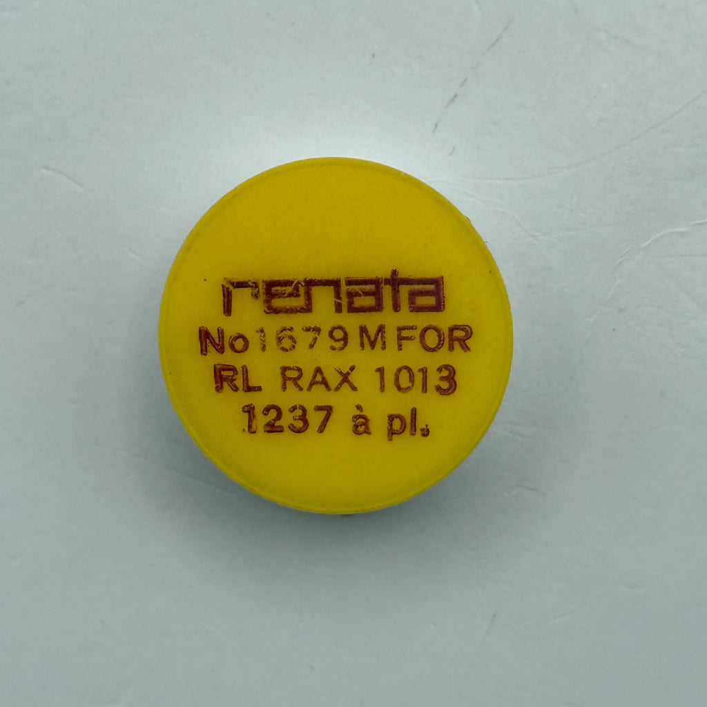 RL Rax 1013 1237 Balance Wheel Complete And Spring 1679 Watch Movement Parts NOS