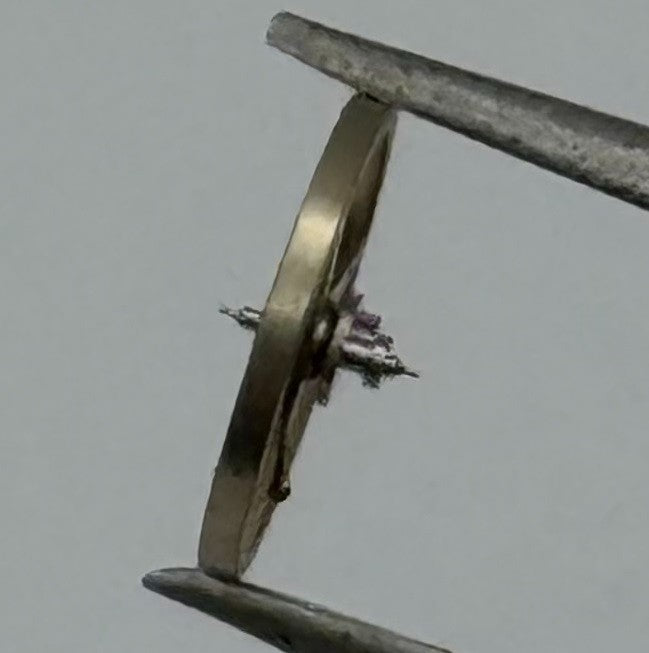 AS 976 1012 Balance Wheel Complete And Spring Renata 29 Watch Movement Parts NOS