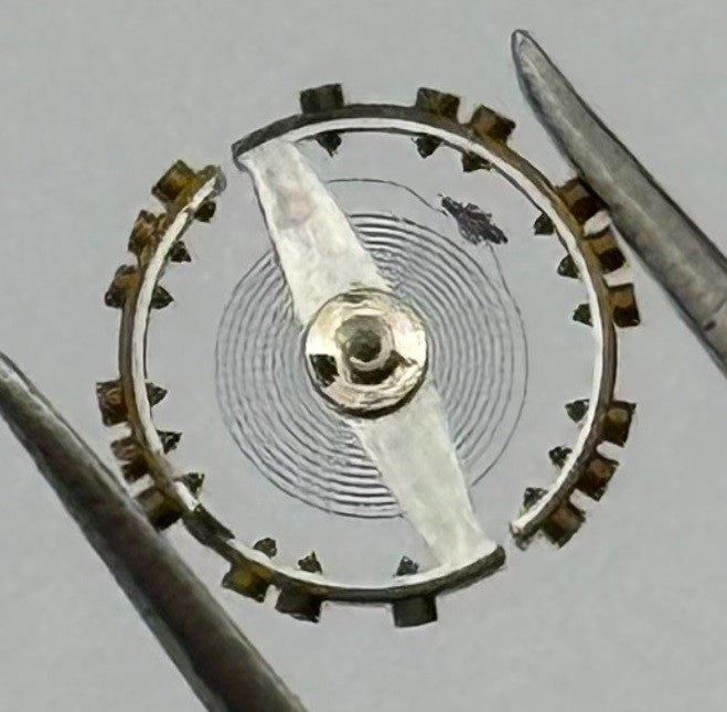 AS 976 1012 Balance Wheel Complete And Spring Renata 29 Watch Movement Parts NOS