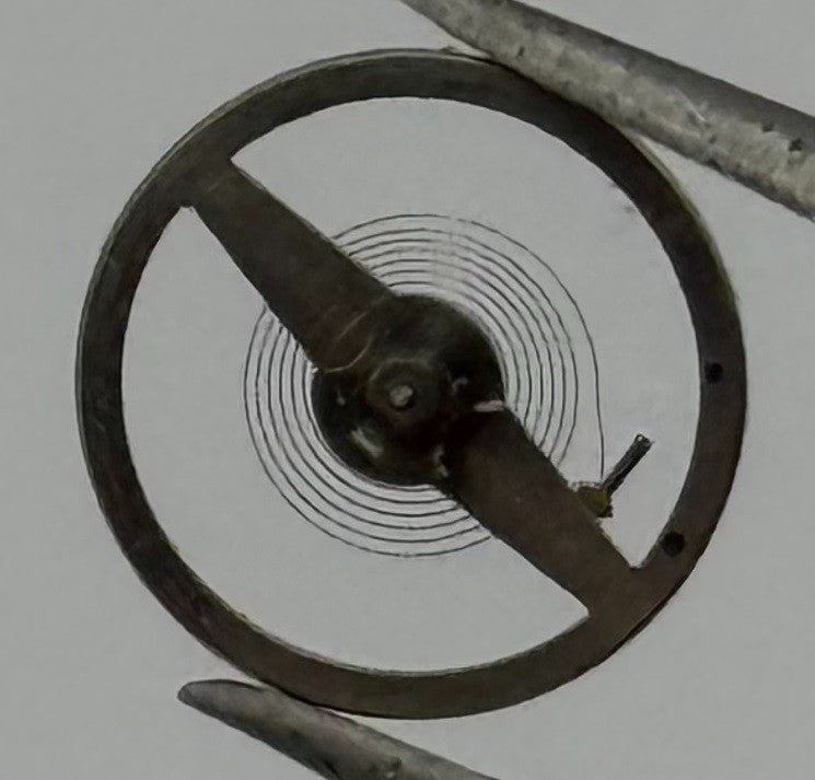 Oris 440 Balance Wheel Complete And Spring 6¾x8’’’ 974 Watch Movement Parts NOS