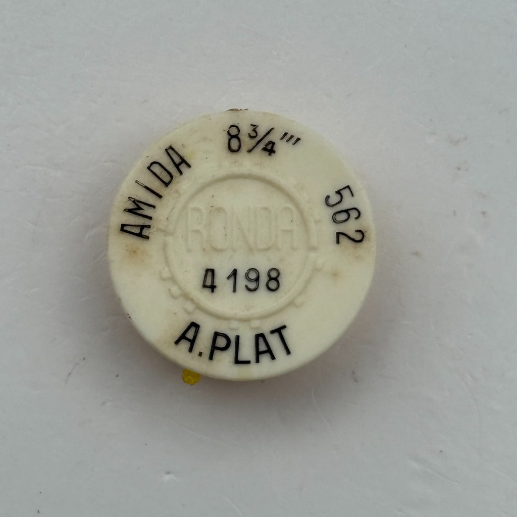 Amida 562 Balance Wheel Complete And Spring 8¾’’’ 4198 Watch Movement Parts NOS