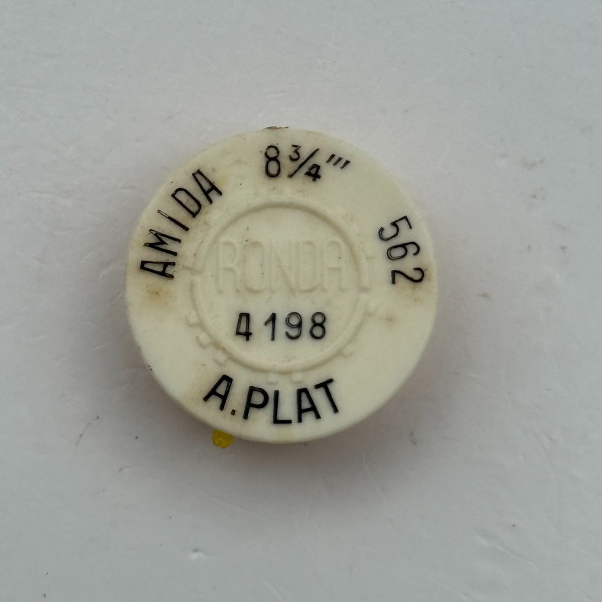Amida 562 Balance Wheel Complete And Spring 8¾’’’ 4198 Watch Movement Parts NOS