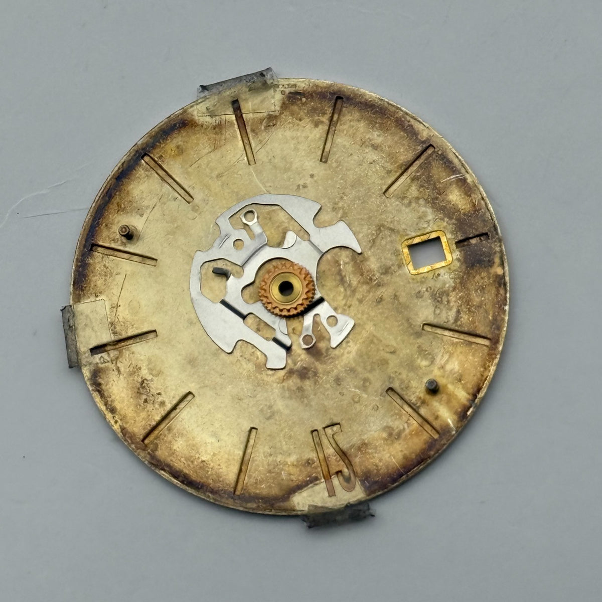 Seiko Presage V739 Watch Dial White Japan Vintage Spare Parts Repair 27.9mm